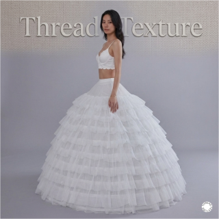 Ruffled Hoop Skirt Article 03