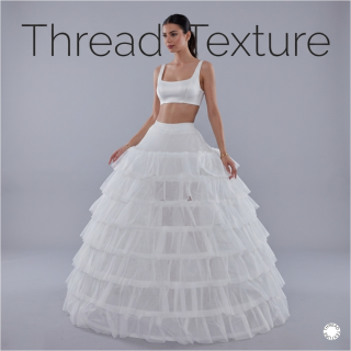 Ruffled Hoop Skirt Article 04